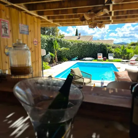 Piscine & Pool House Clim Ferienhaus Roquebrune-sur Argens
