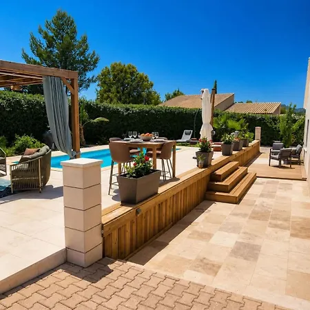 Ferienhaus Piscine & Pool House Clim *